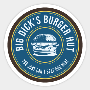 Burger Hut Sticker